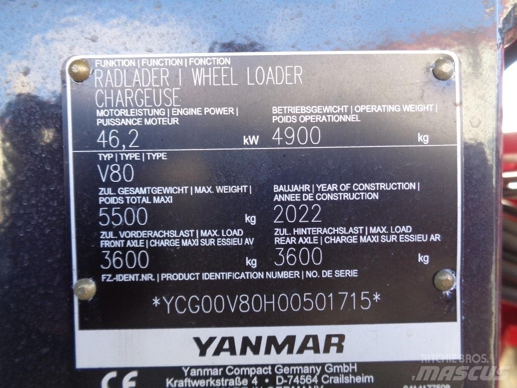 Yanmar V80 Kolesni nakladalci