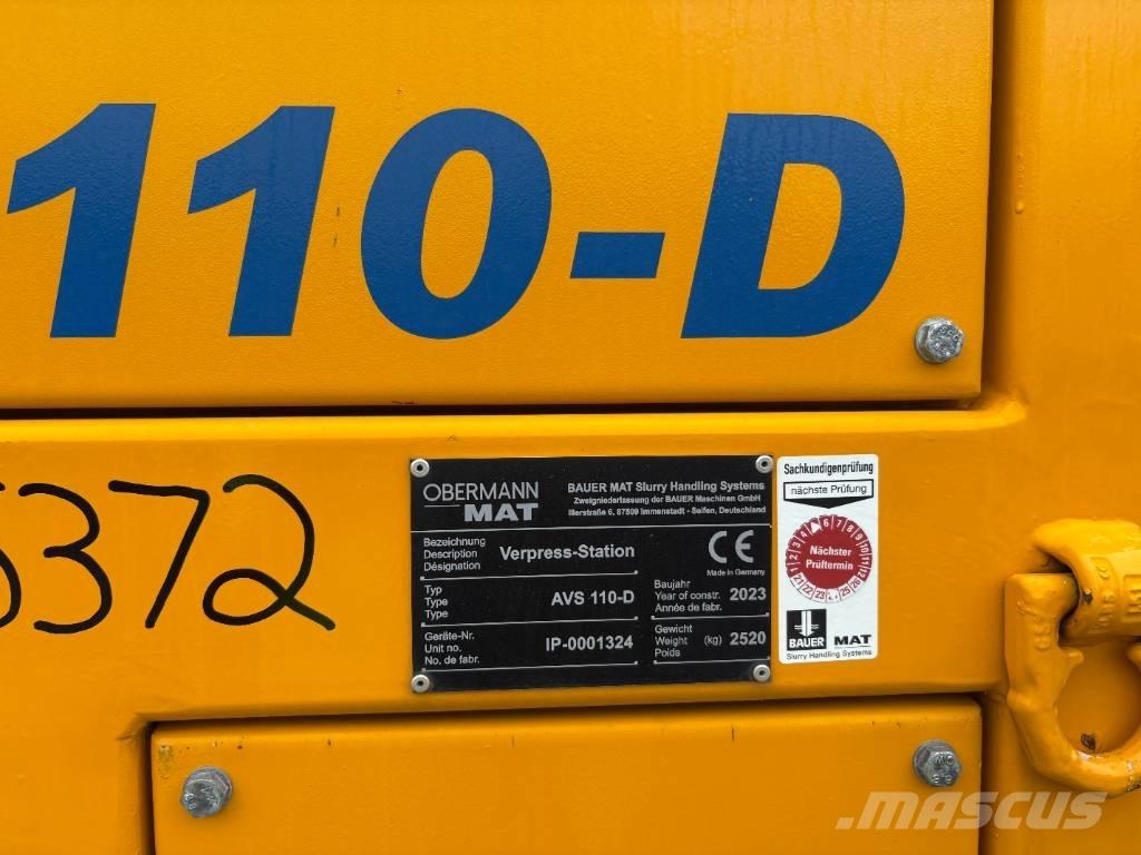 Bauer MAT AVS110-D Gradbeništvo - drugo