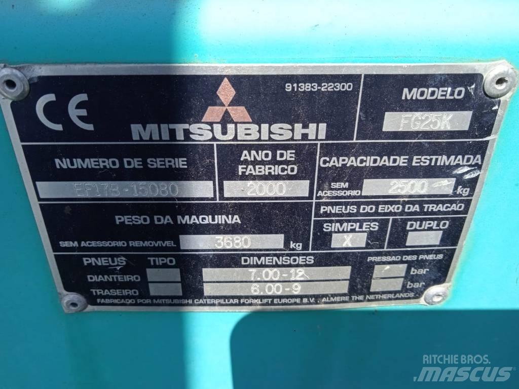 Mitsubishi FG25K Plinski viličarji