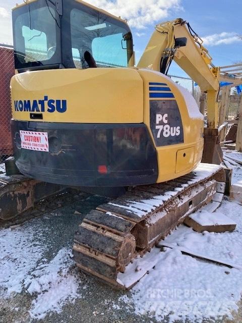 Komatsu PC 78 Bagri goseničarji