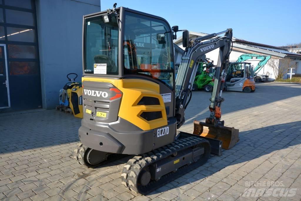 Volvo EC 27 D Mini bagri <7t