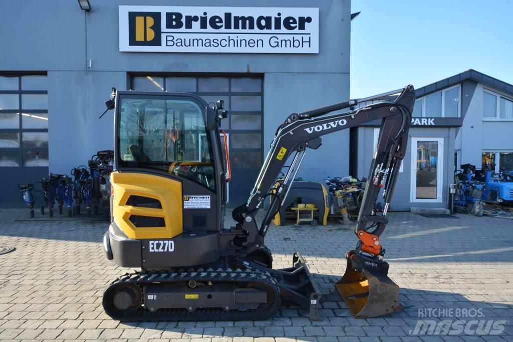 Volvo EC 27 D Mini bagri <7t