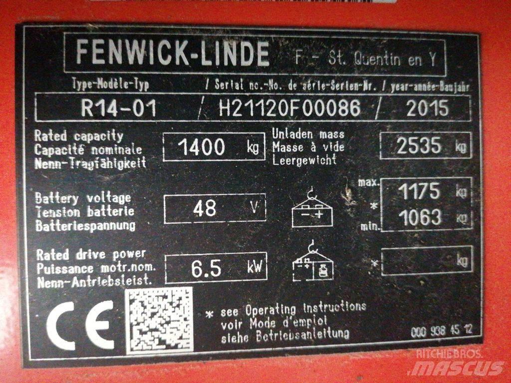 Linde R14-01 Viličarji s pomičnim teleskopom