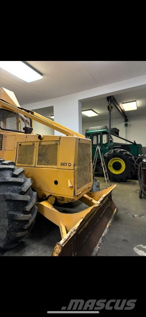 Timberjack 450B Gozdarski traktorji