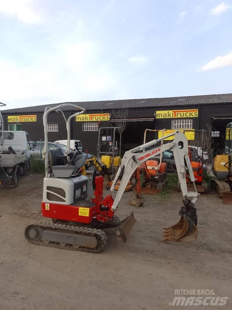 Takeuchi TB210R Mini bagri <7t
