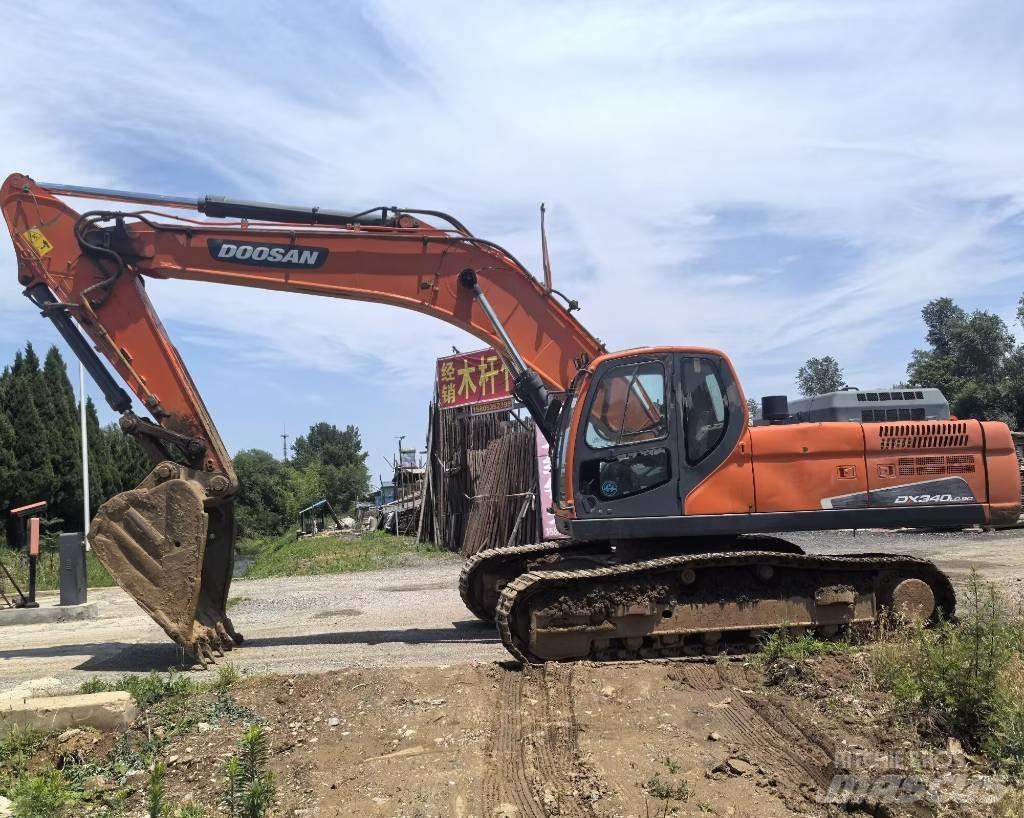 Doosan DX 340 LC Bagri goseničarji