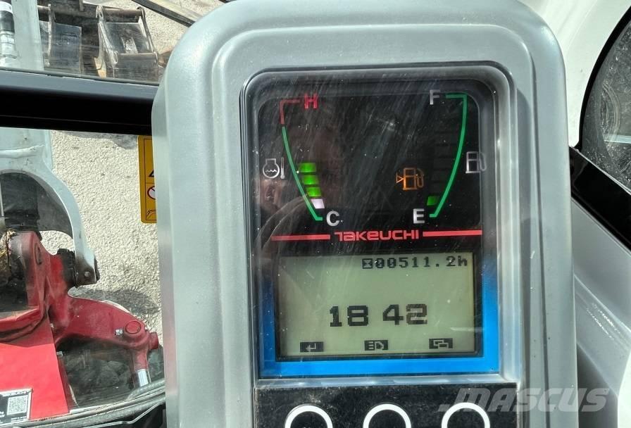 Takeuchi TB 216 Mini bagri <7t