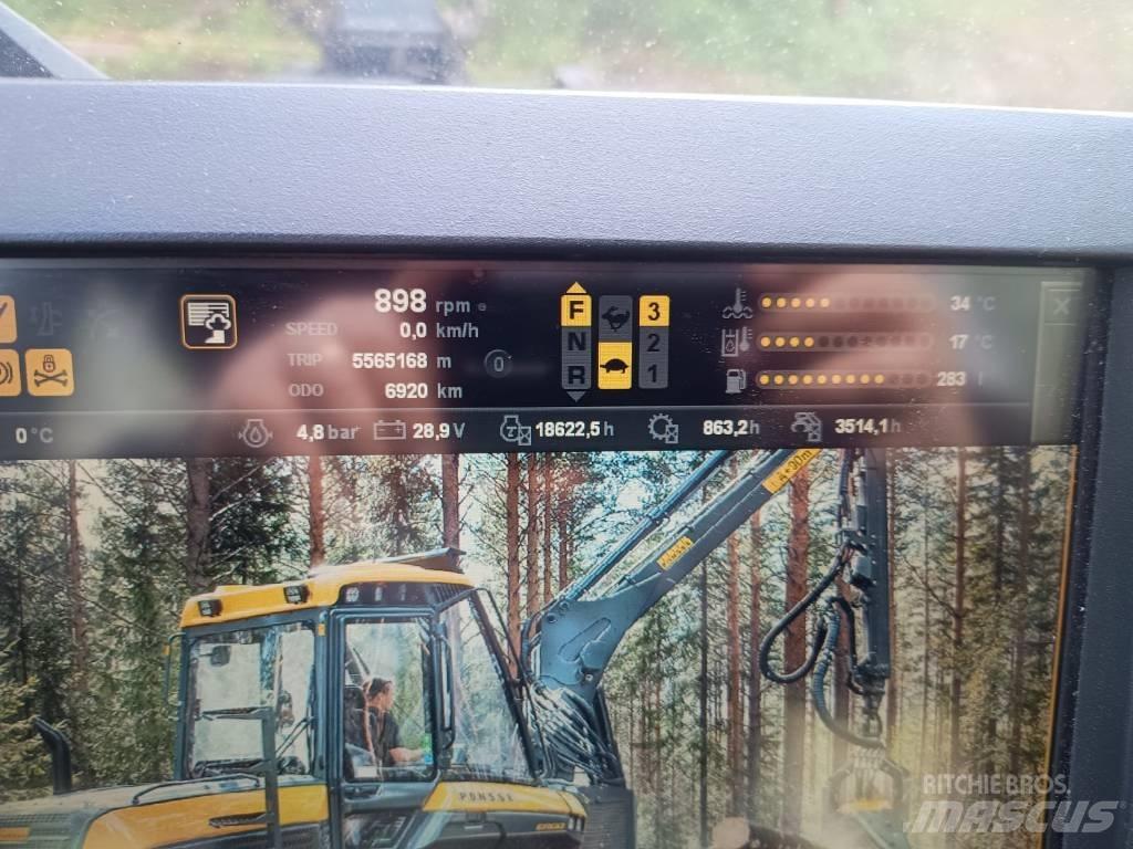 Ponsse Ergo 6W Harvesterji