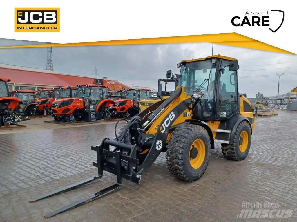 JCB 409 Kolesni nakladalci