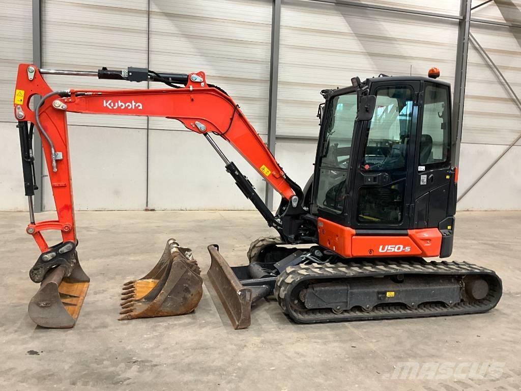 Kubota U 50-5 Mini bagri <7t