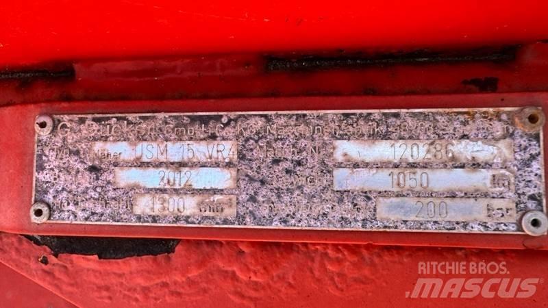 Dücker USM 15 VR4 Druga oprema za žetev krme