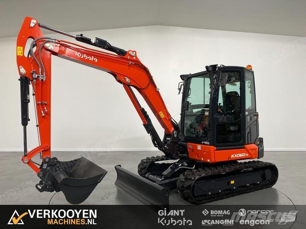 Kubota KX060-5 Mini bagri <7t