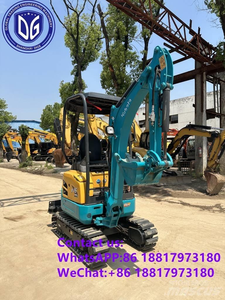 Kubota U 15-3 S Mini bagri <7t