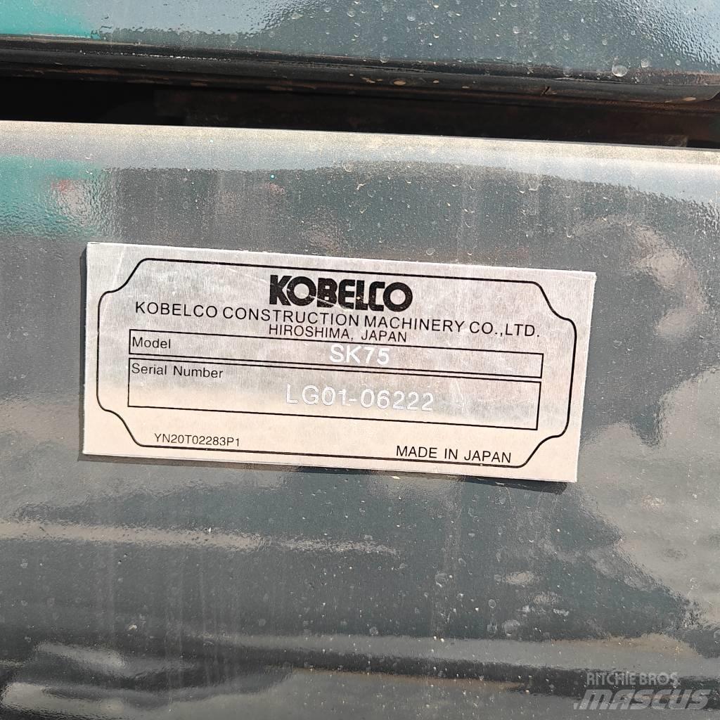 Kobelco 75D Bagri goseničarji