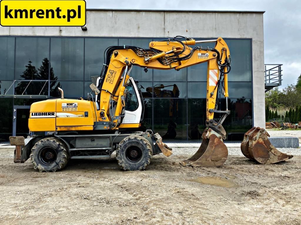 Liebherr 314 Bagri na kolesih