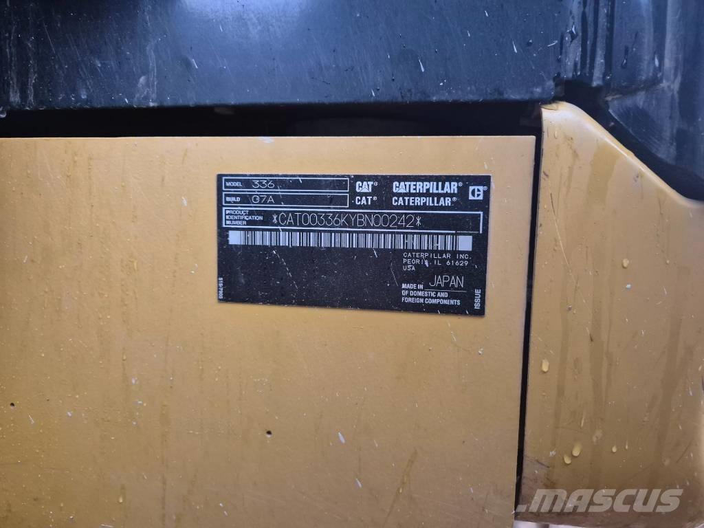 CAT 336 Bagri goseničarji