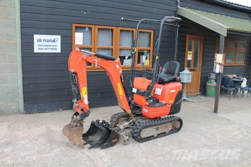 Kubota K 008-3 Mini bagri <7t
