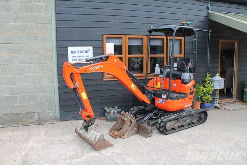 Kubota U 17-3 Mini bagri <7t