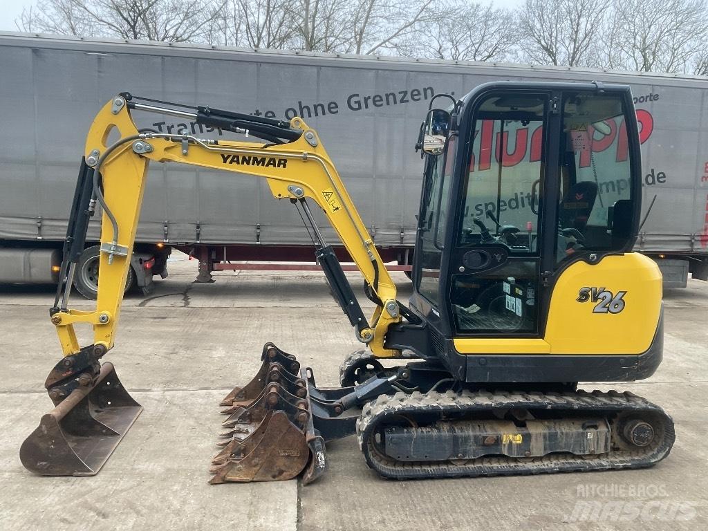 Yanmar SV 26 Mini bagri <7t