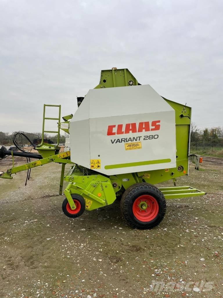 CLAAS Variant 280 Balirke (okrogle bale)