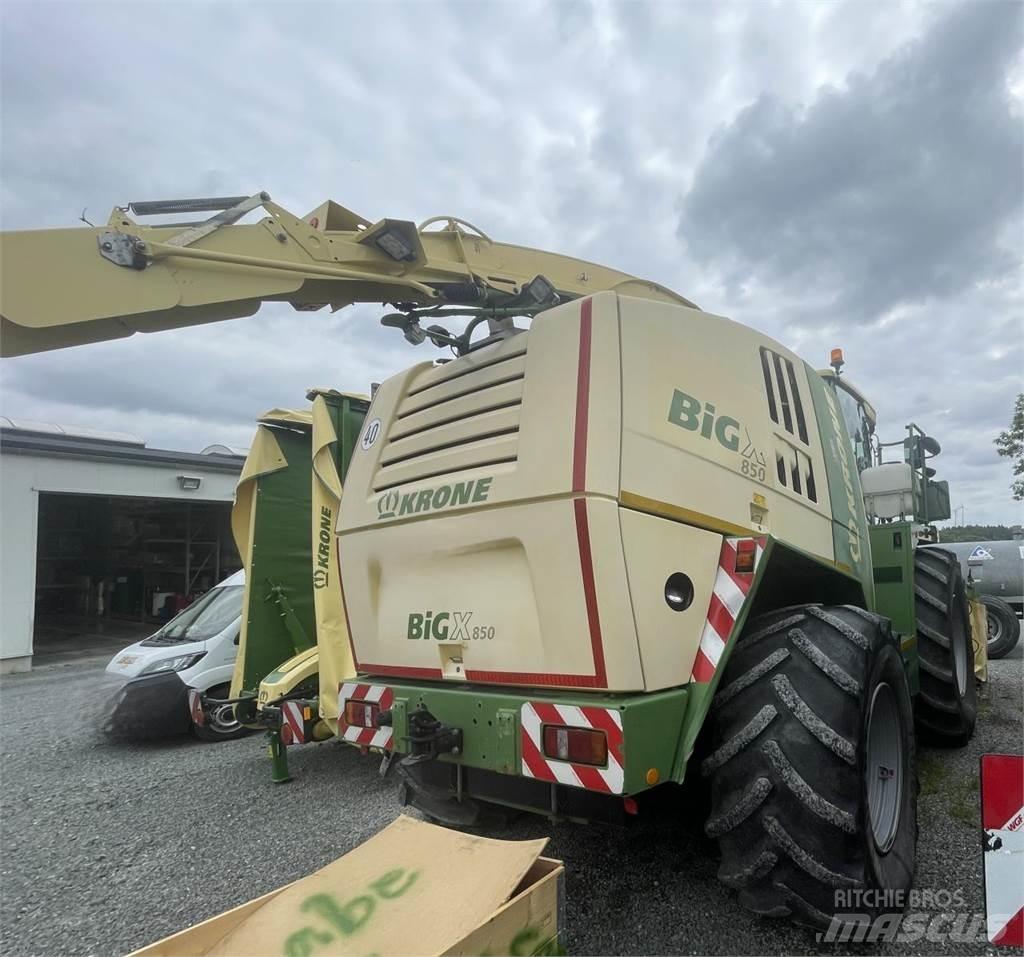 Krone BIG X850 Stroji za krmo na lastni pogon