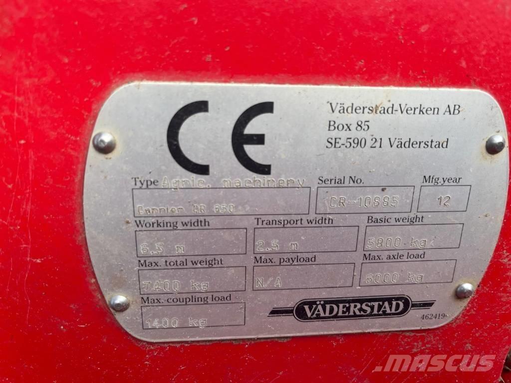 Väderstad Carrier650 Kolutne brane