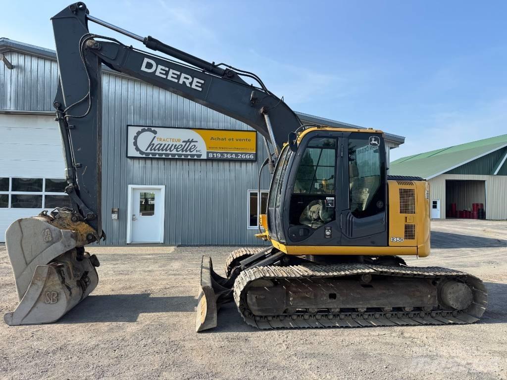 John Deere 135 D Bagri goseničarji