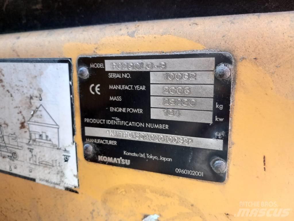 Komatsu PC 290 LC-3 Bagri goseničarji