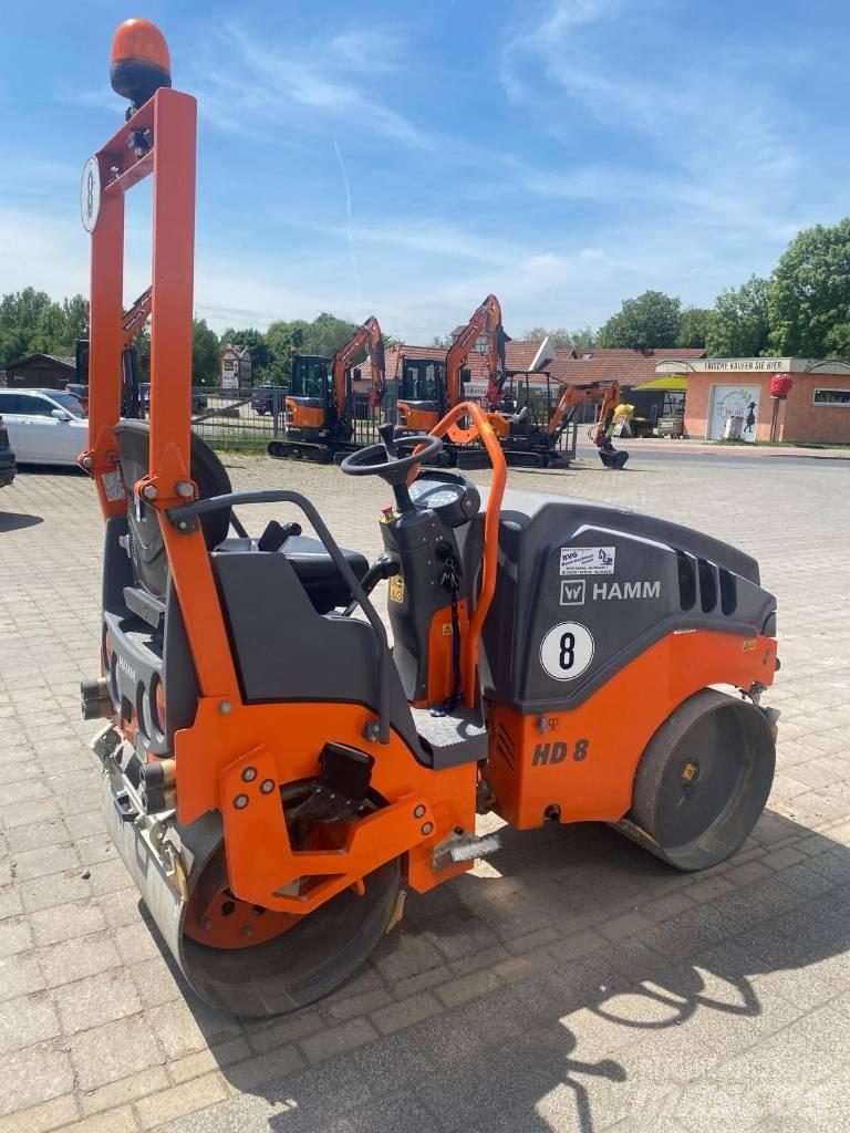 Hamm HD8VV Dvojni valjarji