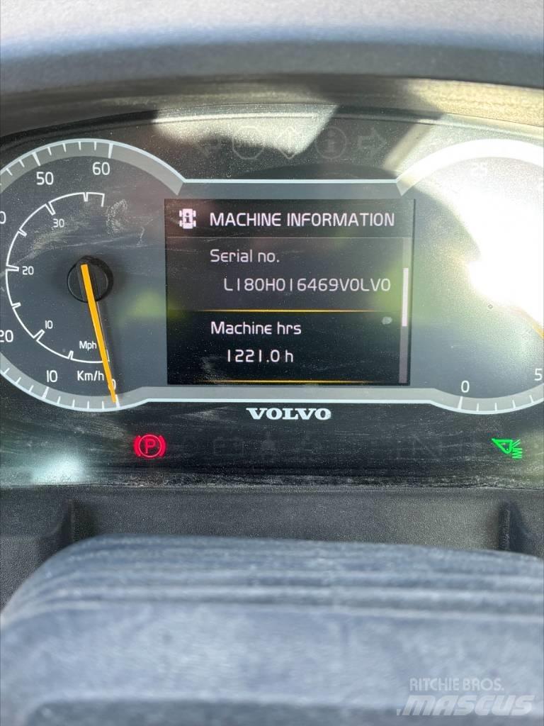Volvo L180H Kolesni nakladalci
