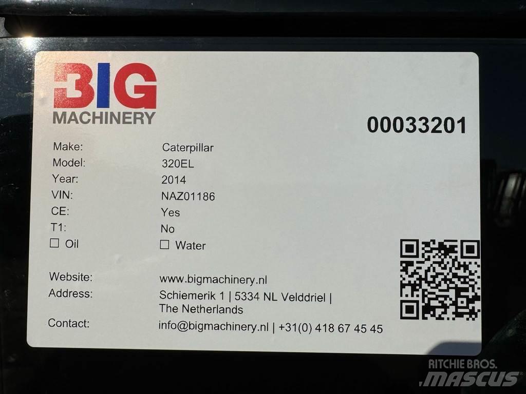 CAT 320EL Bagri goseničarji