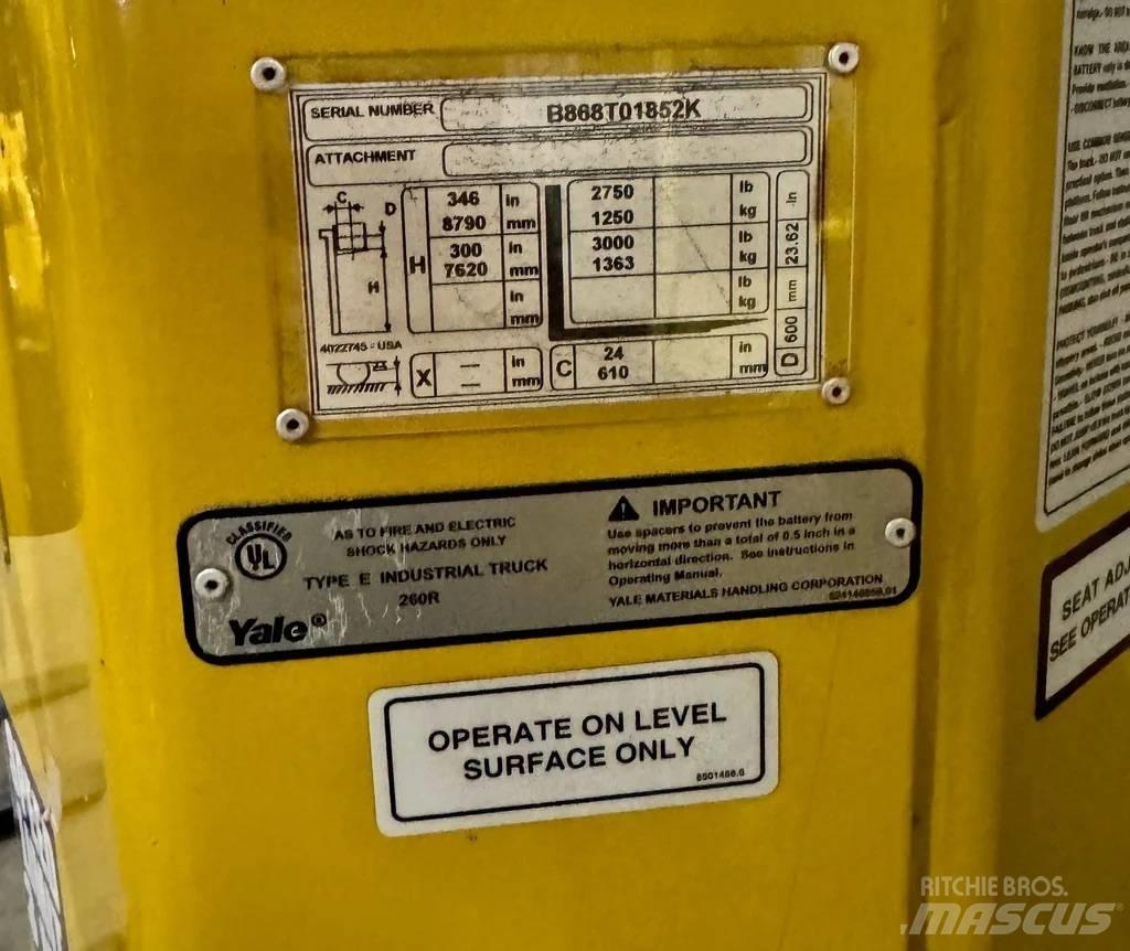 Yale NTA030SB Električni viličarji