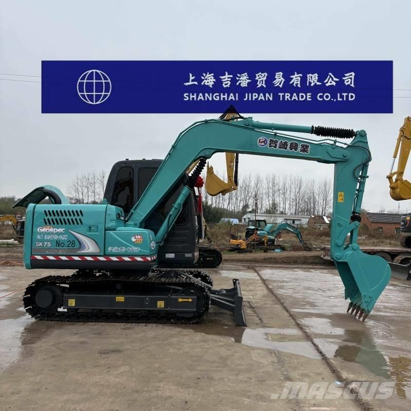 Kobelco SK 75 Midi bagri 7t – 12t