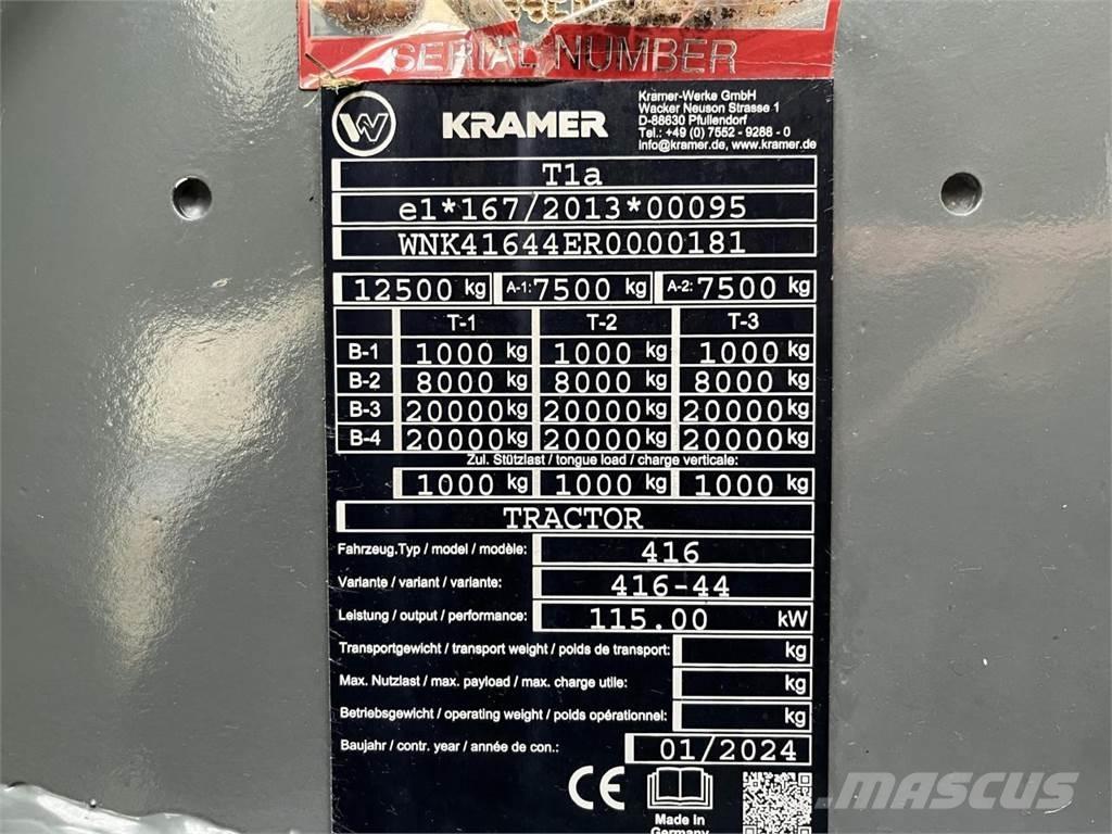 Kramer KT557 Kmetijski teleskopski nakladalci