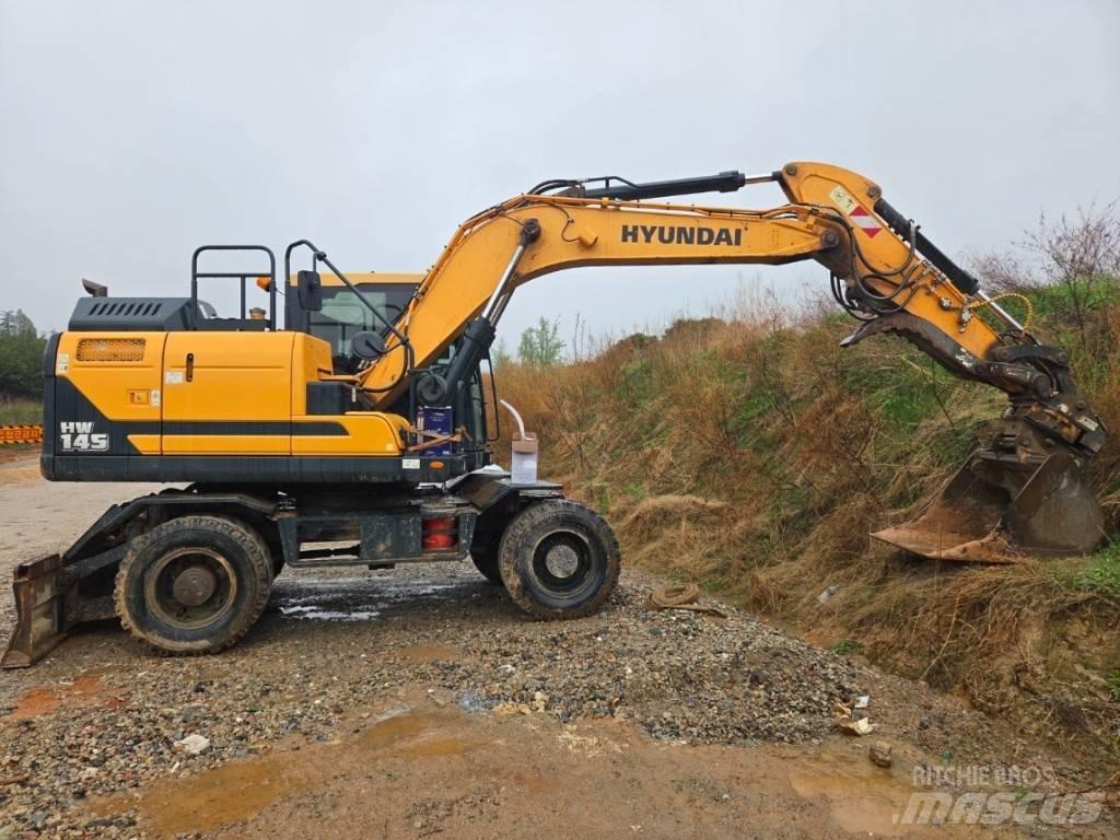 Hyundai HW 145 Bagri na kolesih