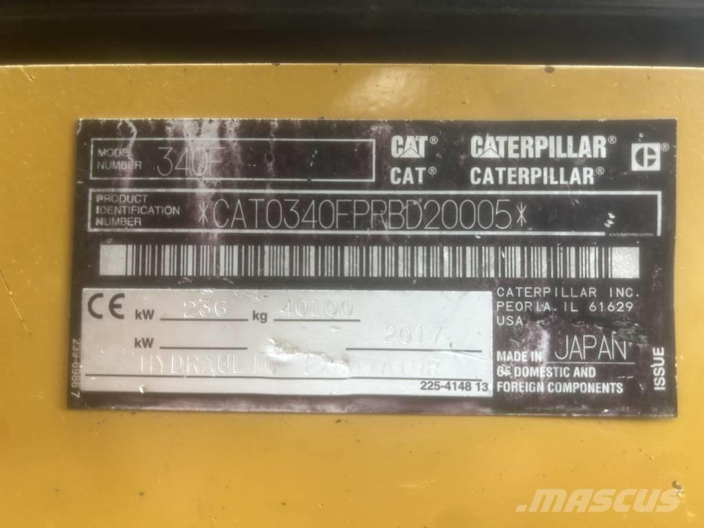 CAT 340 UHD Bagri goseničarji