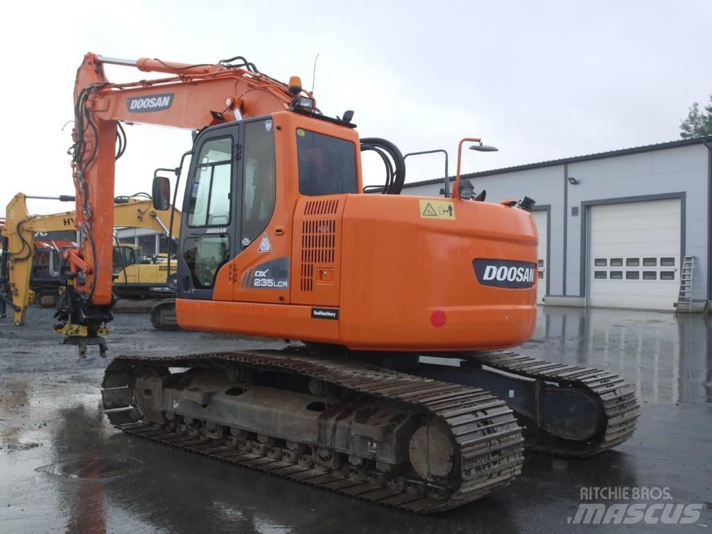 Doosan DX 235 LCR Bagri goseničarji