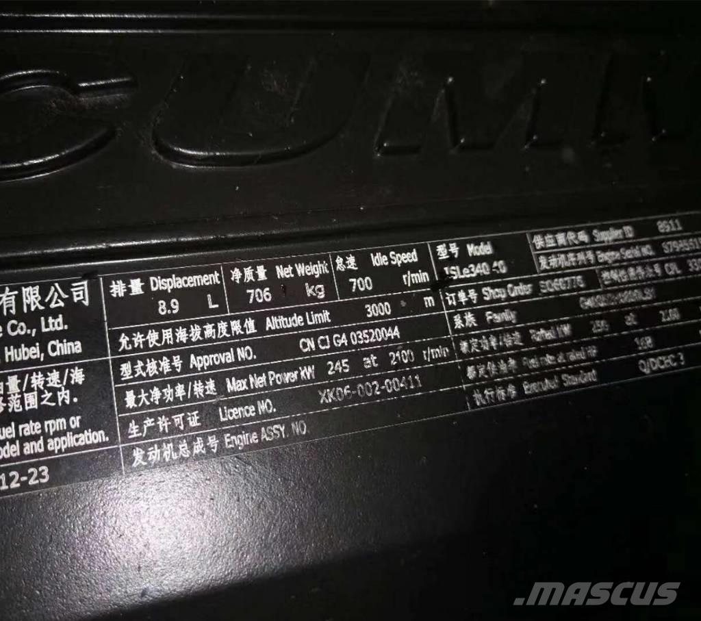 Cummins ISLe340 30 Motorji