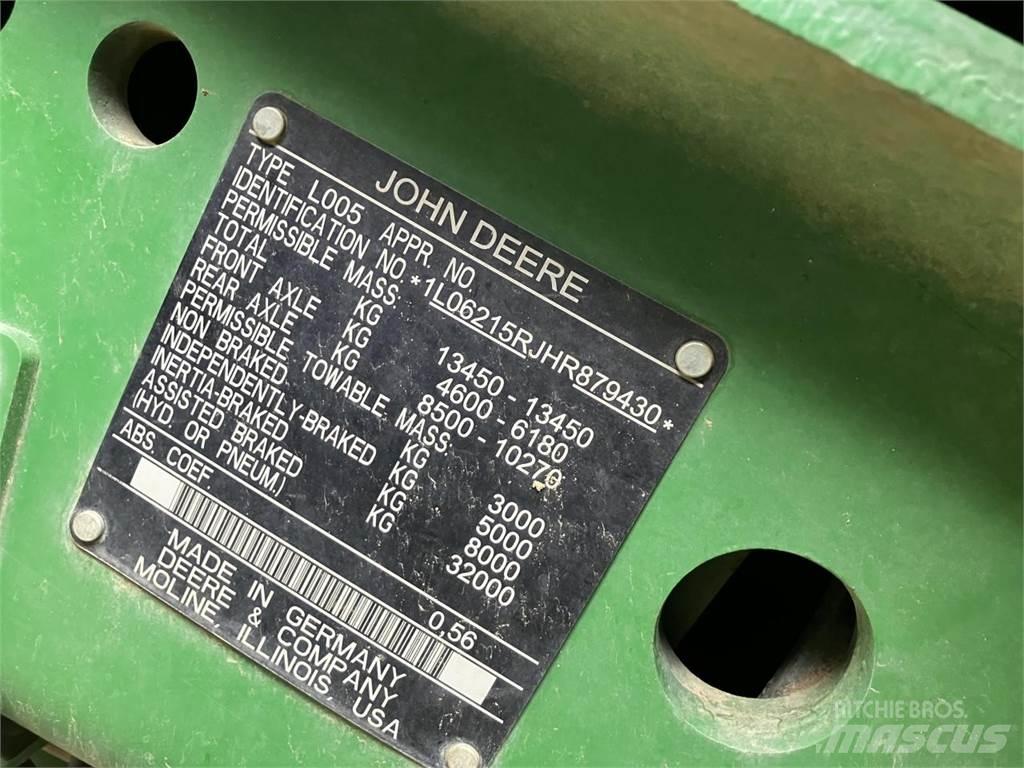 John Deere 6215R Traktorji
