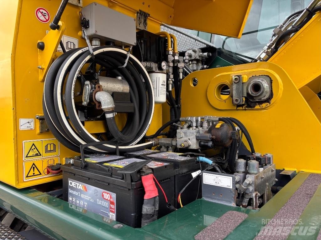 Atlas 160 W - 140 W Bagri na kolesih