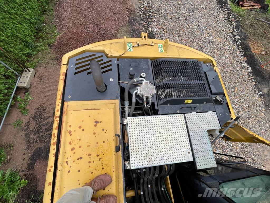 CAT 316 D Bagri na kolesih