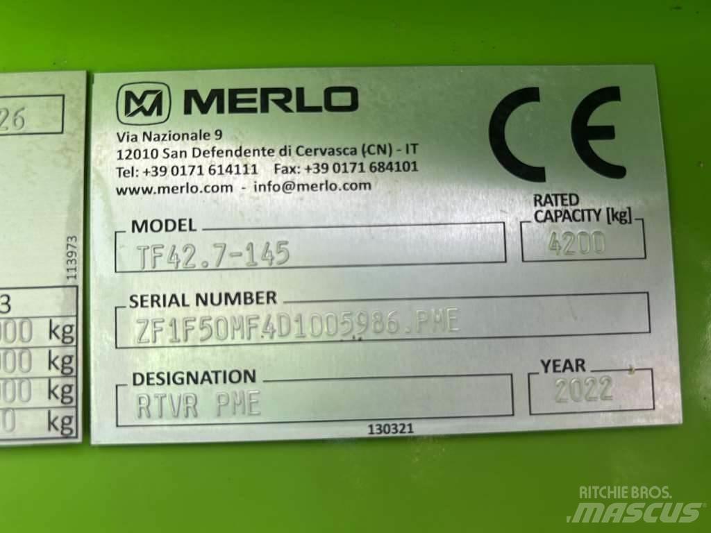 Merlo TF42.7-145 Teleskopski viličarji