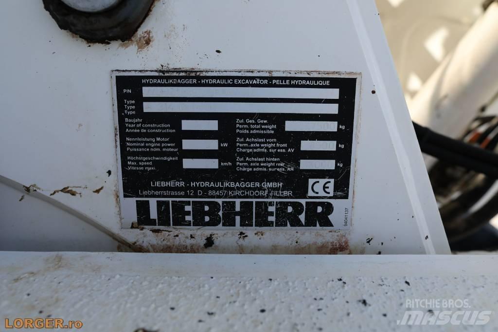 Liebherr A 314 Bagri na kolesih