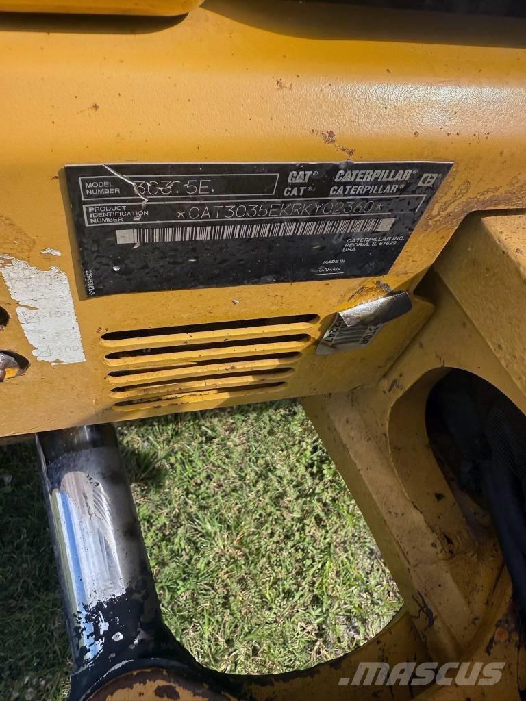CAT 303.5 E CR Mini bagri <7t