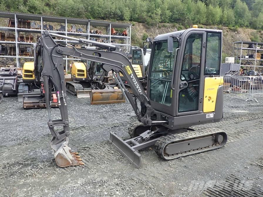 Volvo EC 20 D Mini bagri <7t
