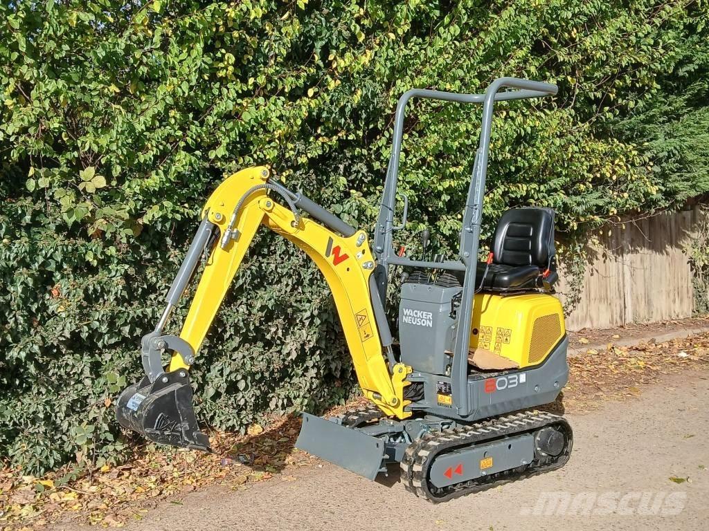Wacker Neuson 803 Mini bagri <7t