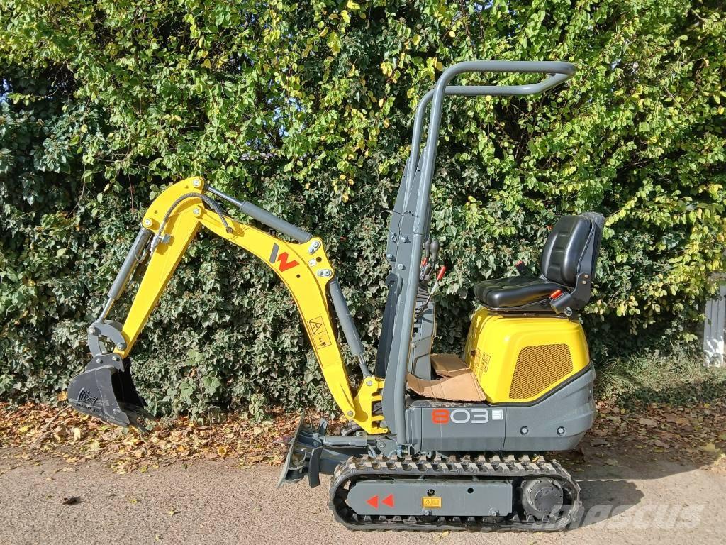 Wacker Neuson 803 Mini bagri <7t