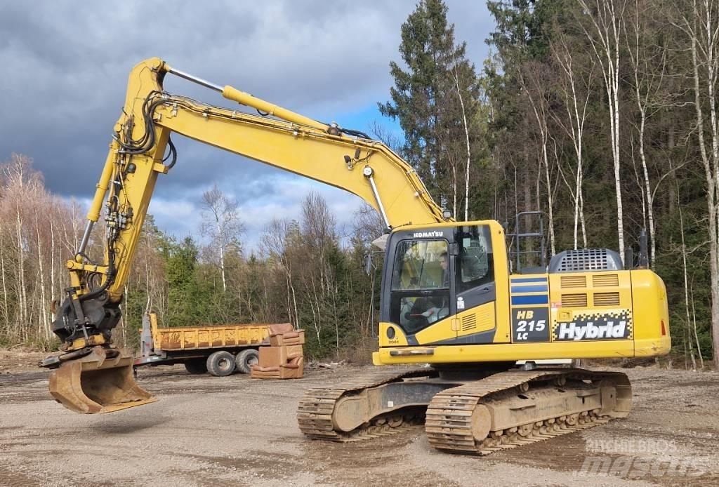 Komatsu HB 215 LC-2 Bagri goseničarji