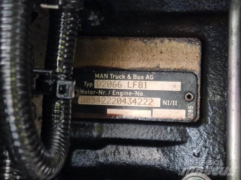 MAN D2066 LF81 Motorji