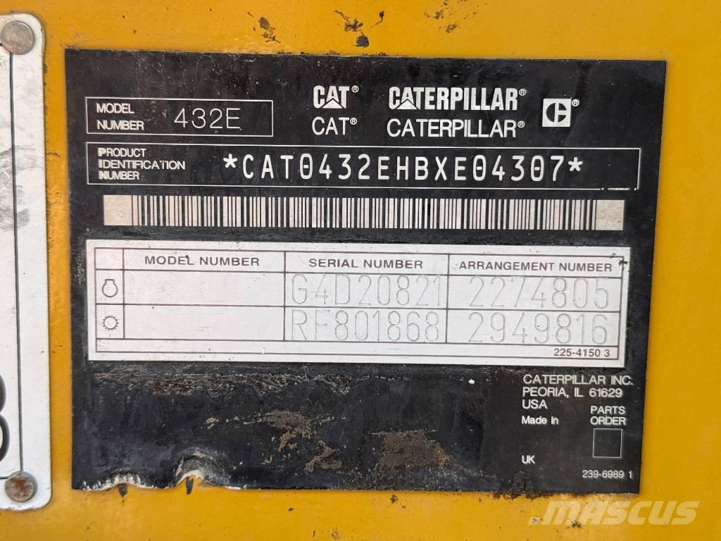 CAT 432 E Rovokopači